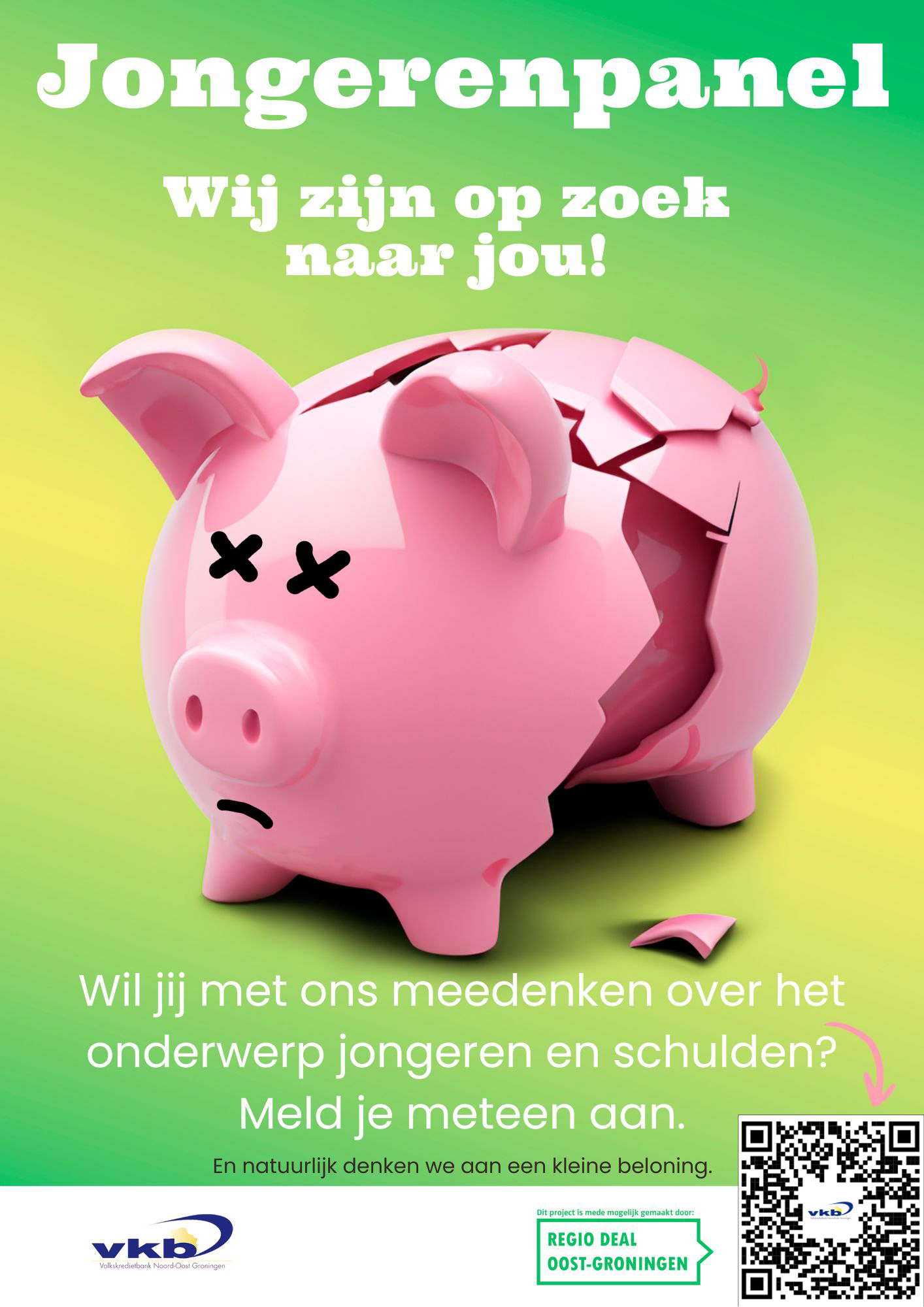 Meedenken in het jongerenpanel? Mail naar jongeren@vkb.nl